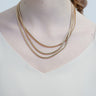 Gold Layered Snake Chain Necklace - Fuzzymore