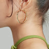 Minimalist Hoop Earring, korean street fashion