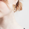 Gold Chain Ring Earring - Fuzzymore