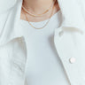 Layered Gold Pearl Necklace - Fuzzymore