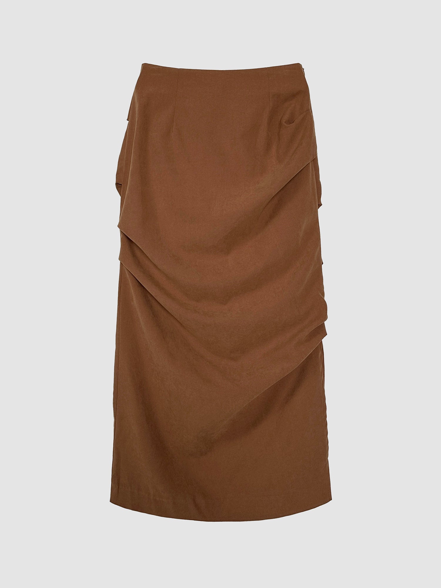 Fall Draped Skirt